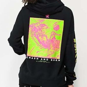 Crash and Burn Hoodie